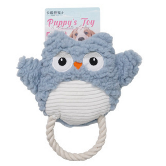 Soft Plush Owl Puppy Toy