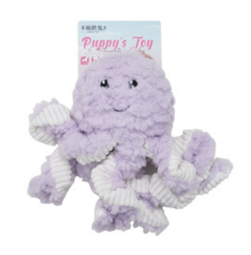 Dolphin Squeaky Dog Plush Toy