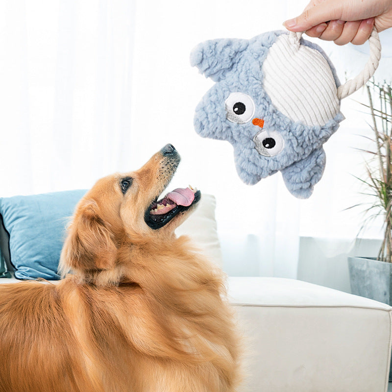 Soft Plush Owl Puppy Toy